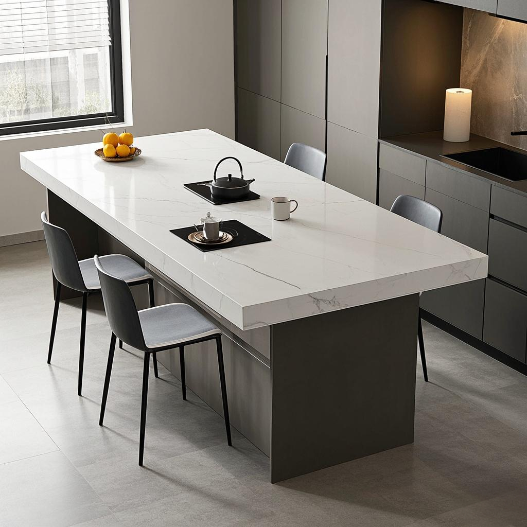 Artificial Marble Kitchen Countertops — Elevating Modern Living Spaces-Kangyi artificial marble