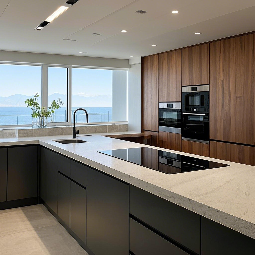 Kitchen Countertops-Kangyi artificial marble