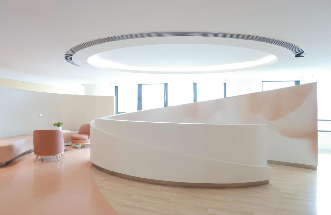 Medical Reception Desks-Kangyi artificial marble