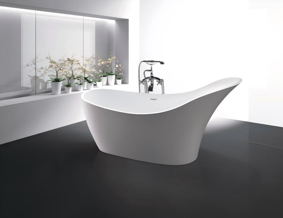 One-Piece Bathtubs-Kangyi artificial marble
