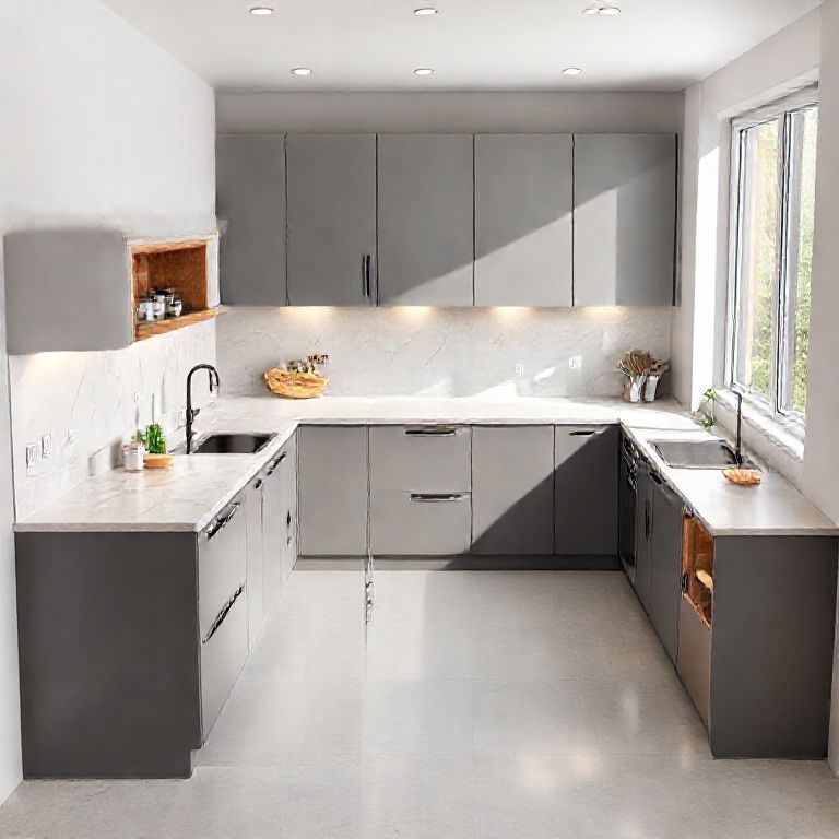 The 2.2-Meter Kitchen Countertop_ Maximizing Style and Function in Compact Spaces-Kangyi artificial marble