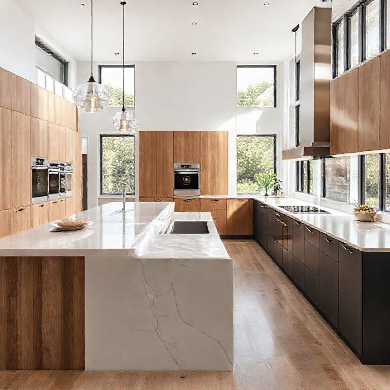 The 2.5-Meter Kitchen Countertop_ Your Gateway to Culinary Grandeur and Seamless Living-Kangyi artificial marble