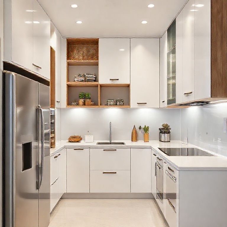 The Cozy Charm of the 1.2-Meter Kitchen_ Big Style in a Small Space-Kangyi artificial marble