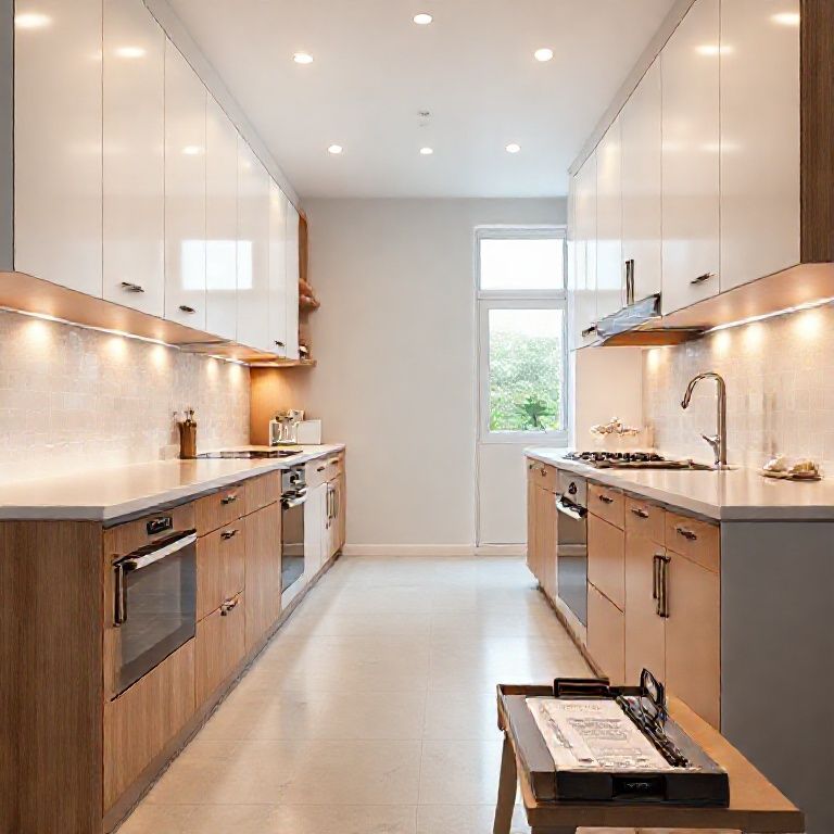 The Narrow Kitchen Revolution_ Mastering Your 2-Meter Transformation-Kangyi artificial marble