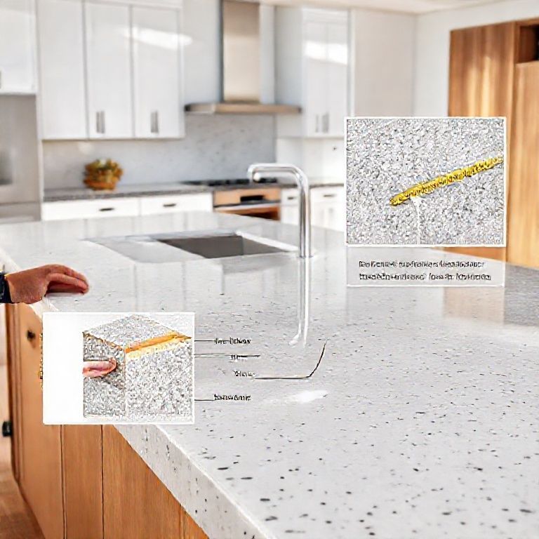 The Unseen Weight_ Decoding the Mystery of Artificial Stone Kitchen Countertop Density-Kangyi artificial marble