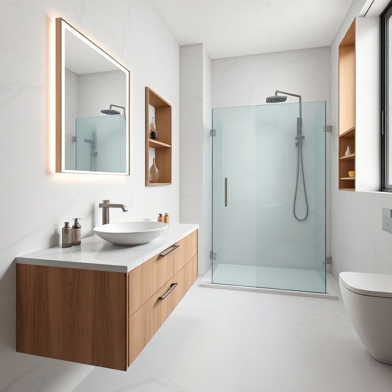 The Integrated Basin_ A Harmonious Fusion for the Modern Bathroom-Kangyi artificial marble