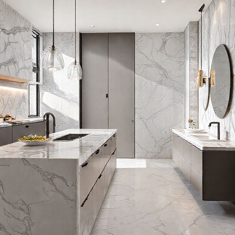 The Art of Surfaces_ Navigating the World of Man-Made vs. Natural Stone-Kangyi artificial marble