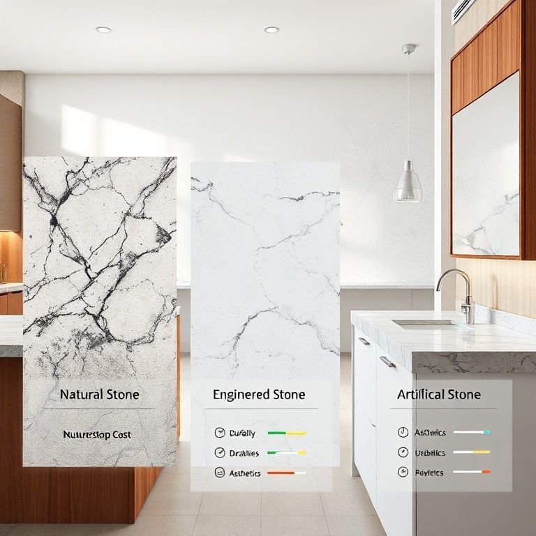 The Enduring Charm of Stone_ Navigating the Cost of the Natural vs. the Ingenious-Kangyi artificial marble