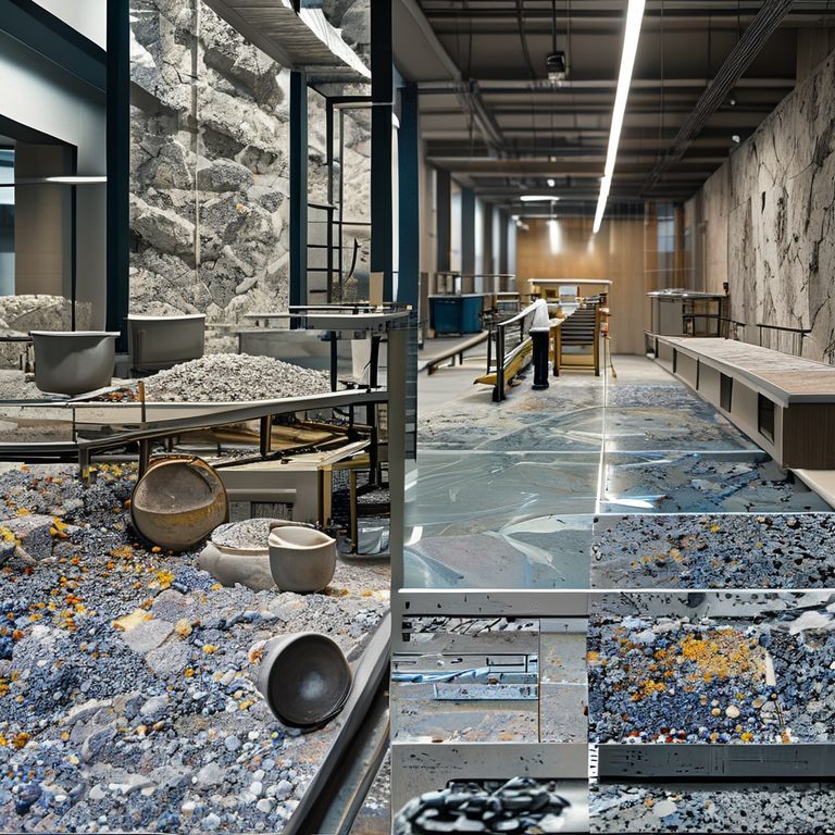 人工石板制作方法图片，人工石板制造-Kangyi artificial marble