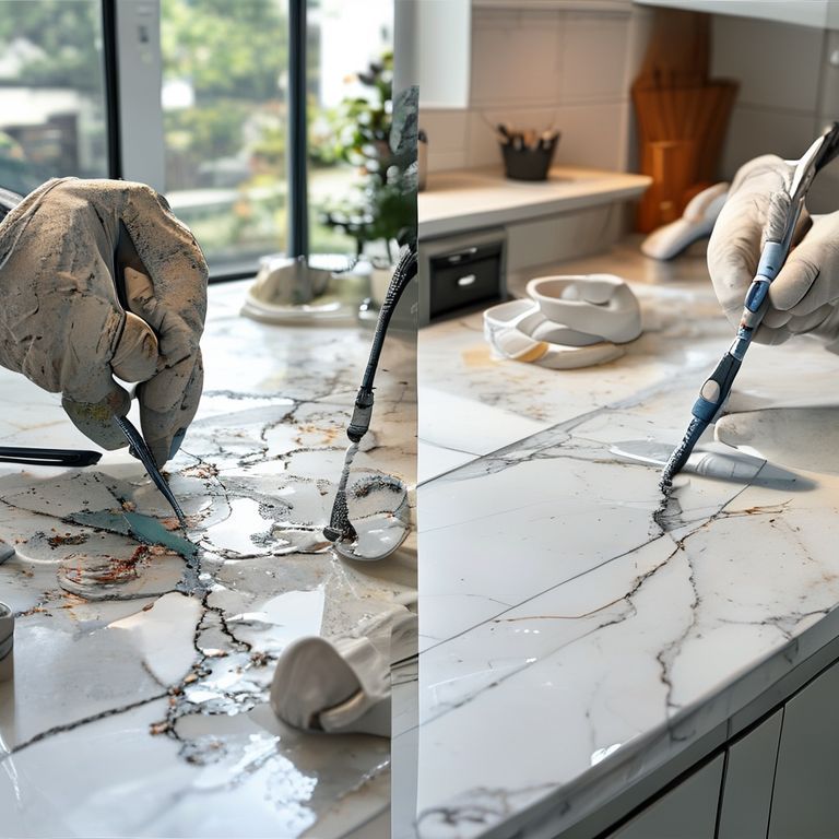 Reviving Your Countertops_ A DIY Guide to Repairing Artificial Marble Surfaces-Kangyi artificial marble