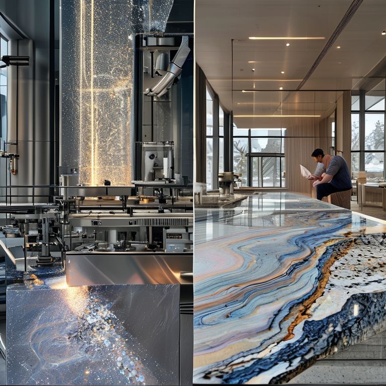 The Art and Science of Artificial Marble_ Crafting Beauty from Innovation-Kangyi artificial marble