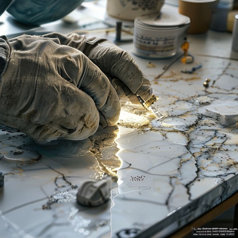 The Art of Mending_ Restoring the Beauty of Artificial Marble-Kangyi artificial marble