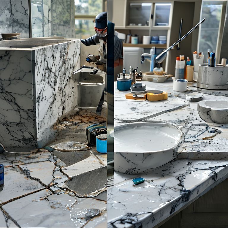 The Art of Restoration_ Bringing Your Artificial Marble Back to Life-Kangyi artificial marble