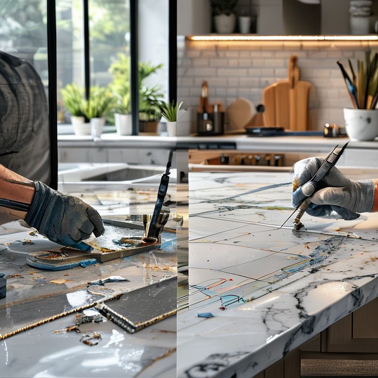 The Art of Resurrection_ Breathing New Life into Your Countertops-Kangyi artificial marble