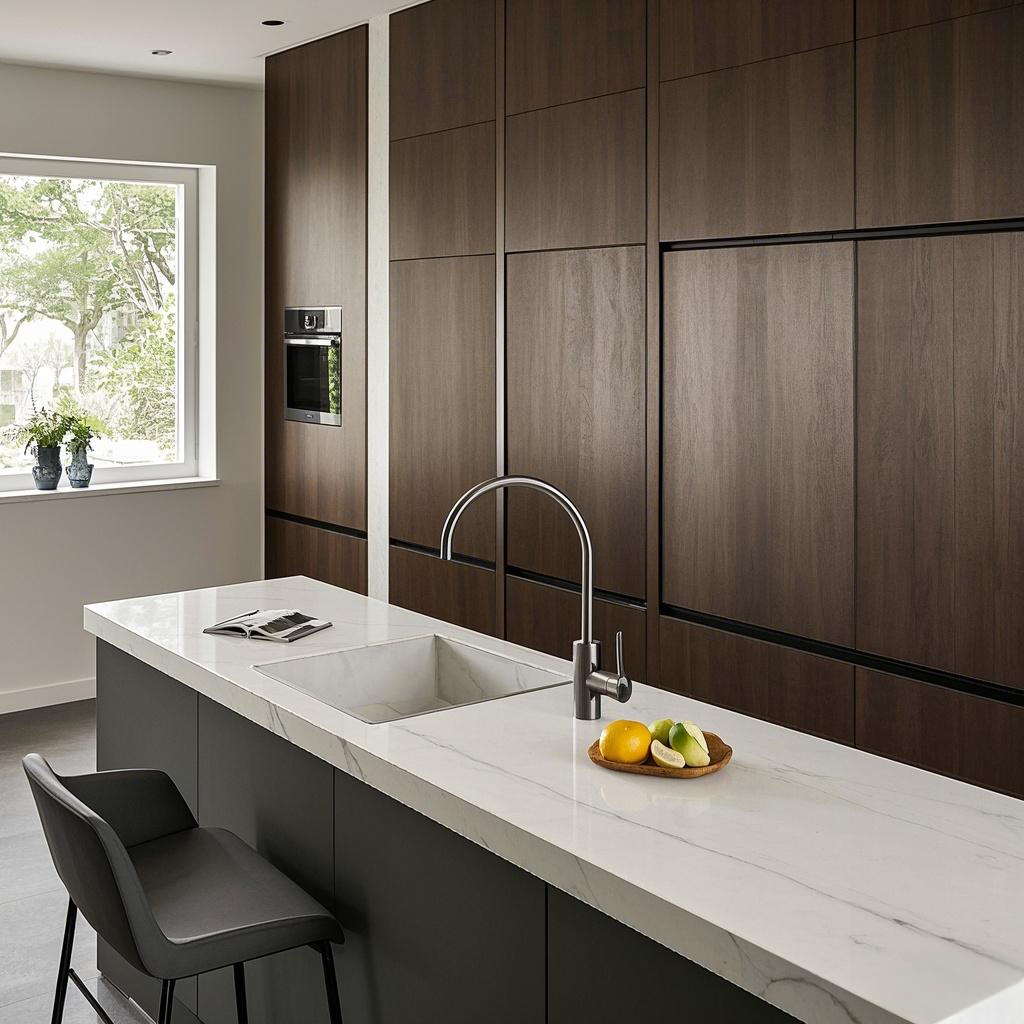 Kitchen Countertops-Kangyi artificial marble