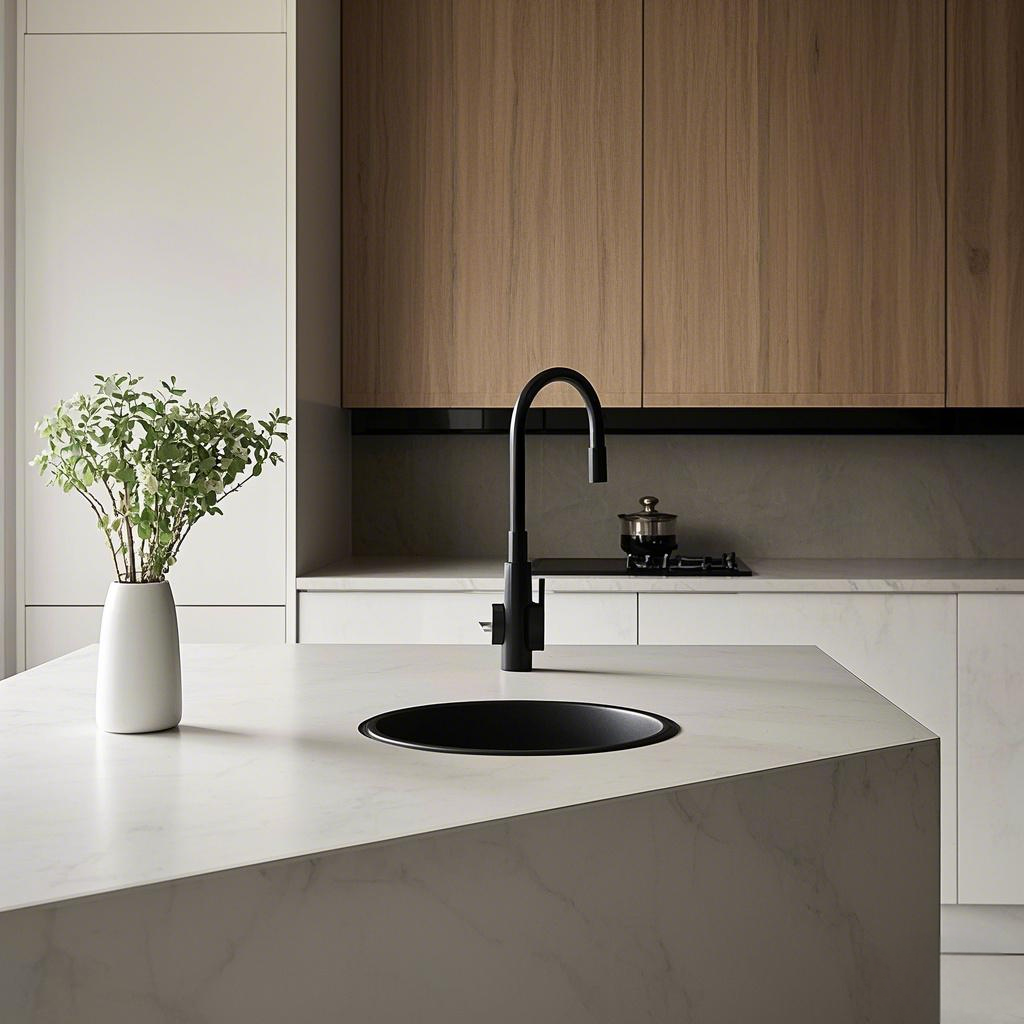 Kitchen Countertops-Kangyi artificial marble