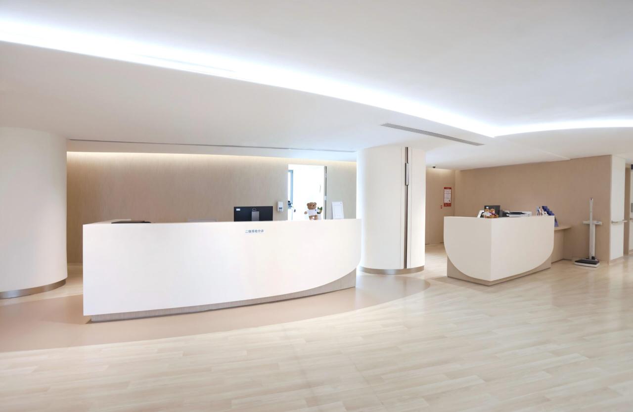 Front desk & counter&Medical Reception Desks-Kangyi artificial marble