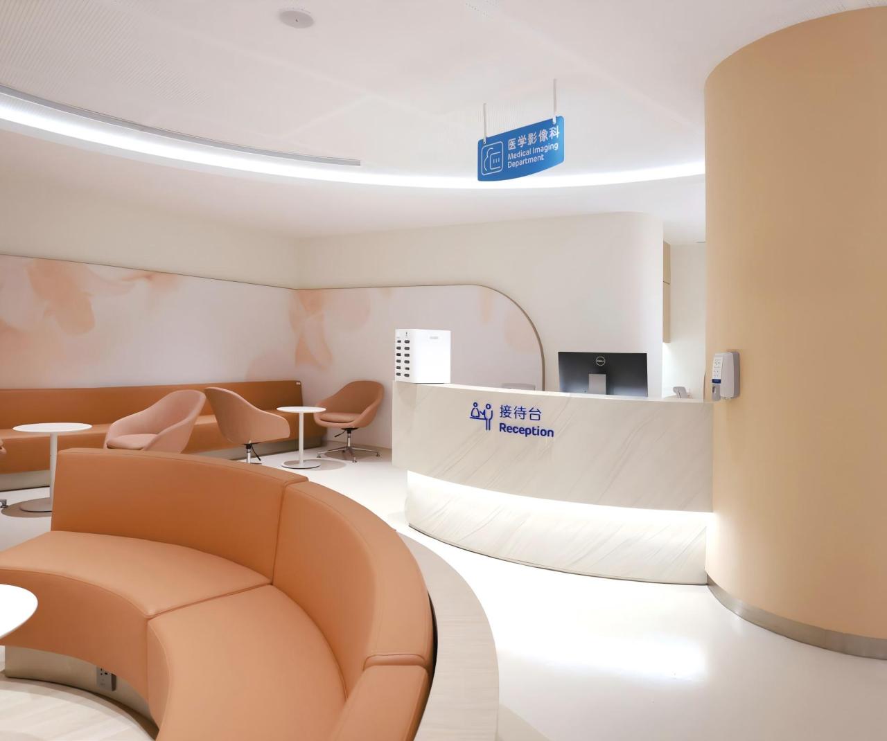 Front desk & counter&Medical Reception Desks-Kangyi artificial marble