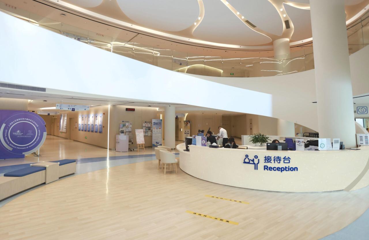 Front desk & counter&Medical Reception Desks-Kangyi artificial marble