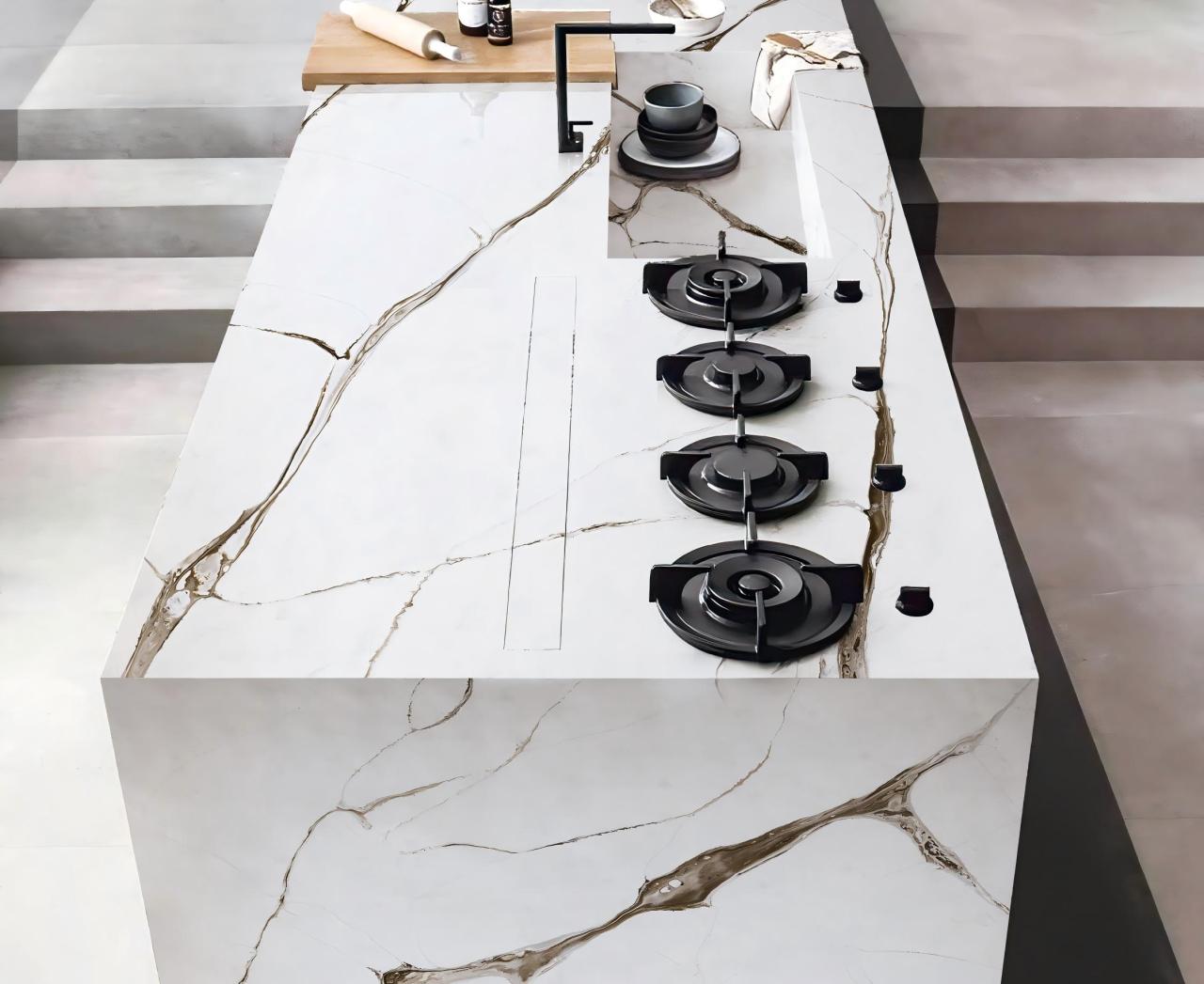 Beverage & Coffee Bars-Kangyi artificial marble