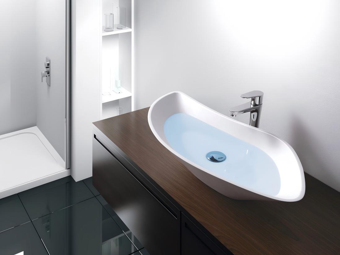 One-Piece Bathtubs-Kangyi artificial marble
