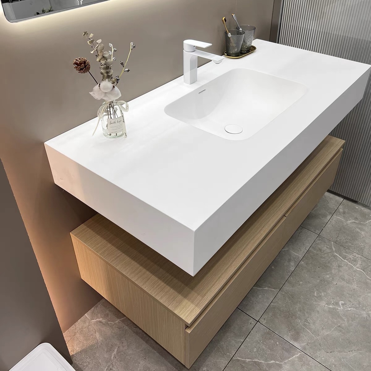 Bathroom Countertops-Kangyi artificial marble