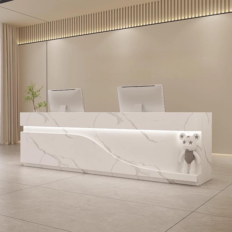 Front desk & counter&Medical Reception Desks-Kangyi artificial marble