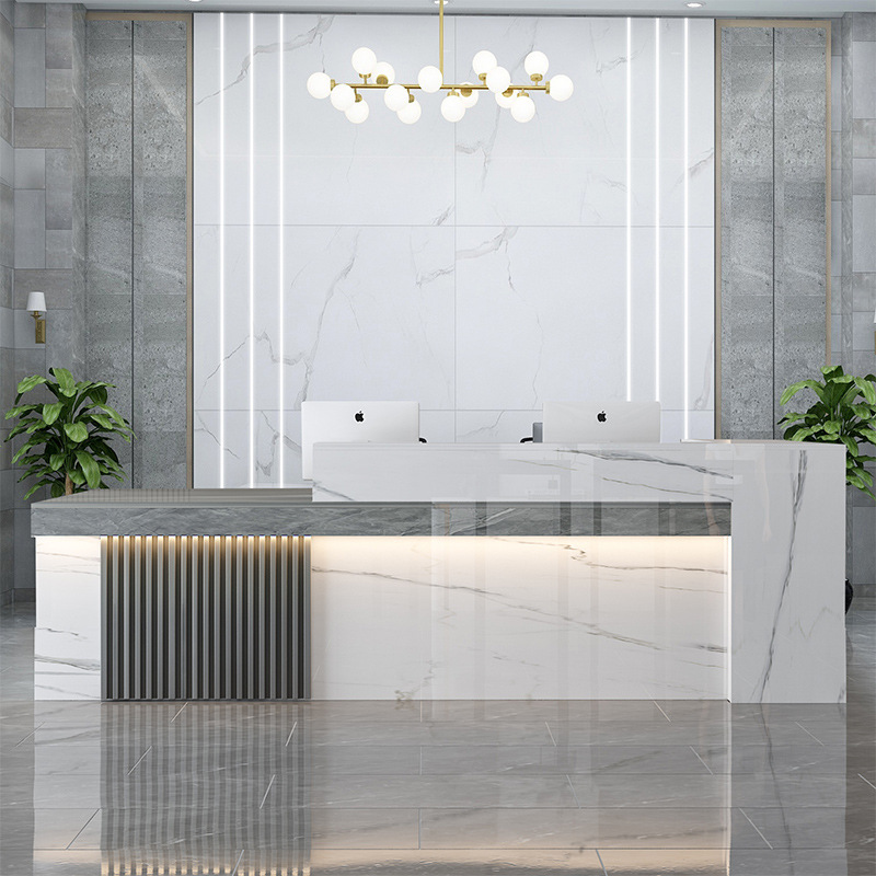Front desk & counter&Medical Reception Desks-Kangyi artificial marble
