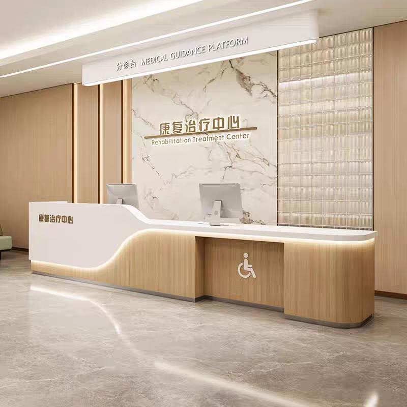 Front desk & counter&Medical Reception Desks-Kangyi artificial marble