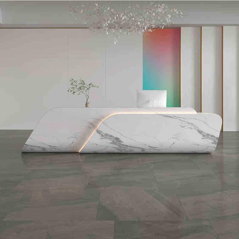 Front desk & counter&Medical Reception Desks-Kangyi artificial marble