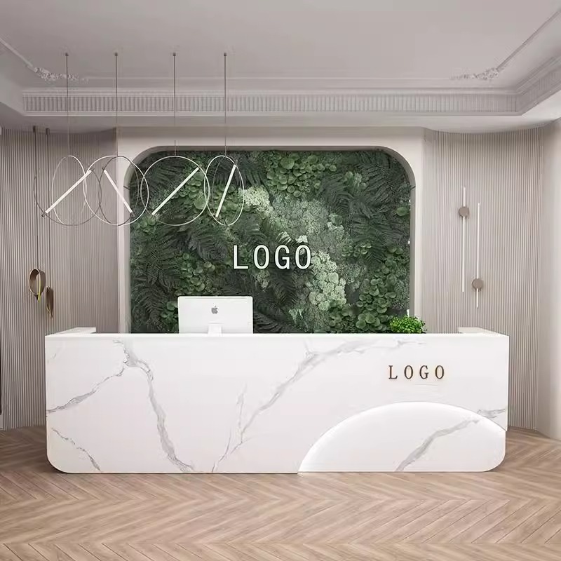 Front desk & counter&Medical Reception Desks-Kangyi artificial marble