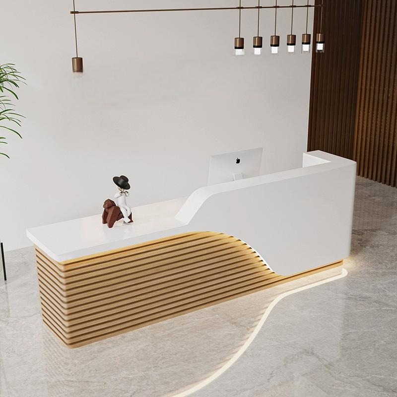Front desk & counter&Medical Reception Desks-Kangyi artificial marble