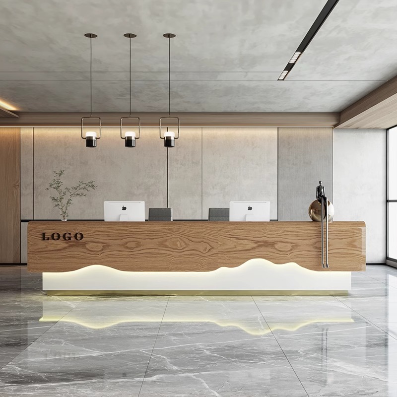 Front desk & counter&Medical Reception Desks-Kangyi artificial marble