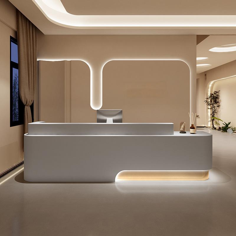 Front desk & counter&Medical Reception Desks-Kangyi artificial marble