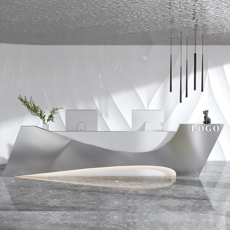 Front desk & counter&Medical Reception Desks-Kangyi artificial marble