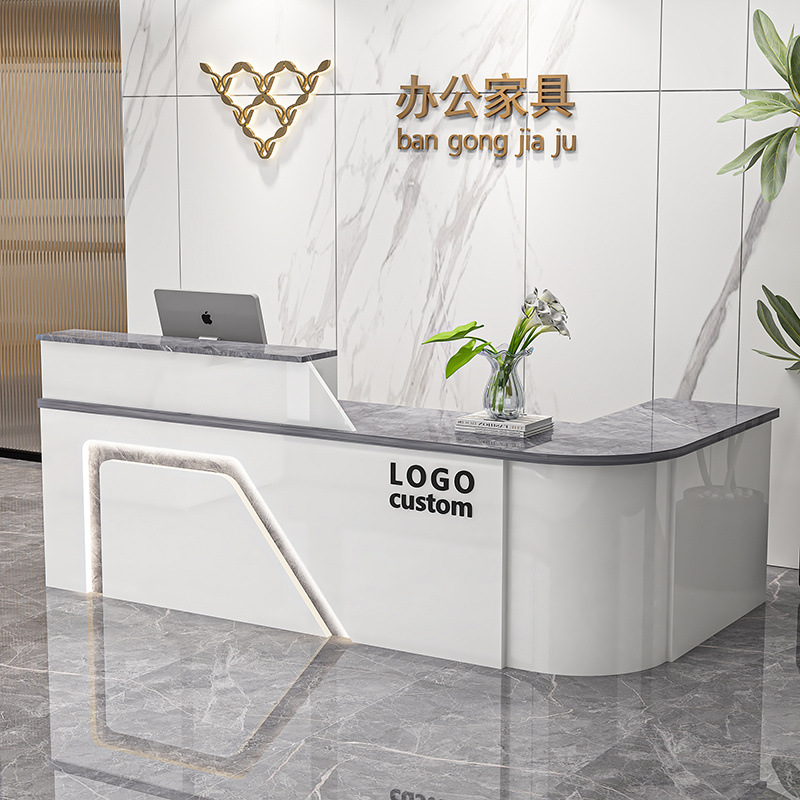 Front desk & counter&Medical Reception Desks-Kangyi artificial marble