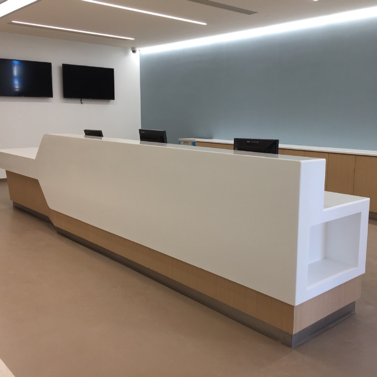 Front desk & counter&Medical Reception Desks-Kangyi artificial marble