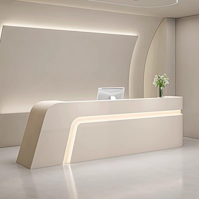 Front desk & counter&Medical Reception Desks-Kangyi artificial marble