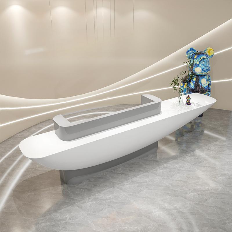 Front desk & counter&Medical Reception Desks-Kangyi artificial marble