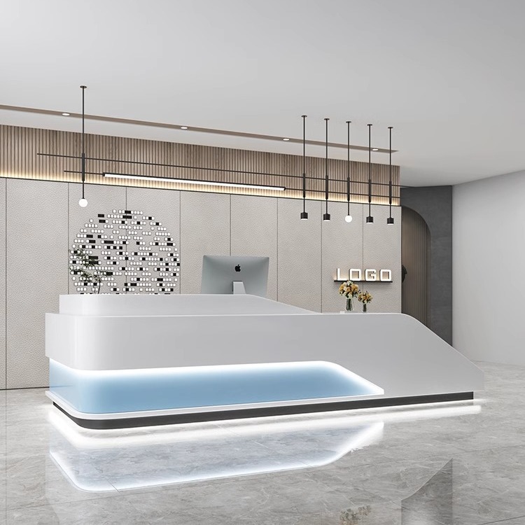 Front desk & counter&Medical Reception Desks-Kangyi artificial marble
