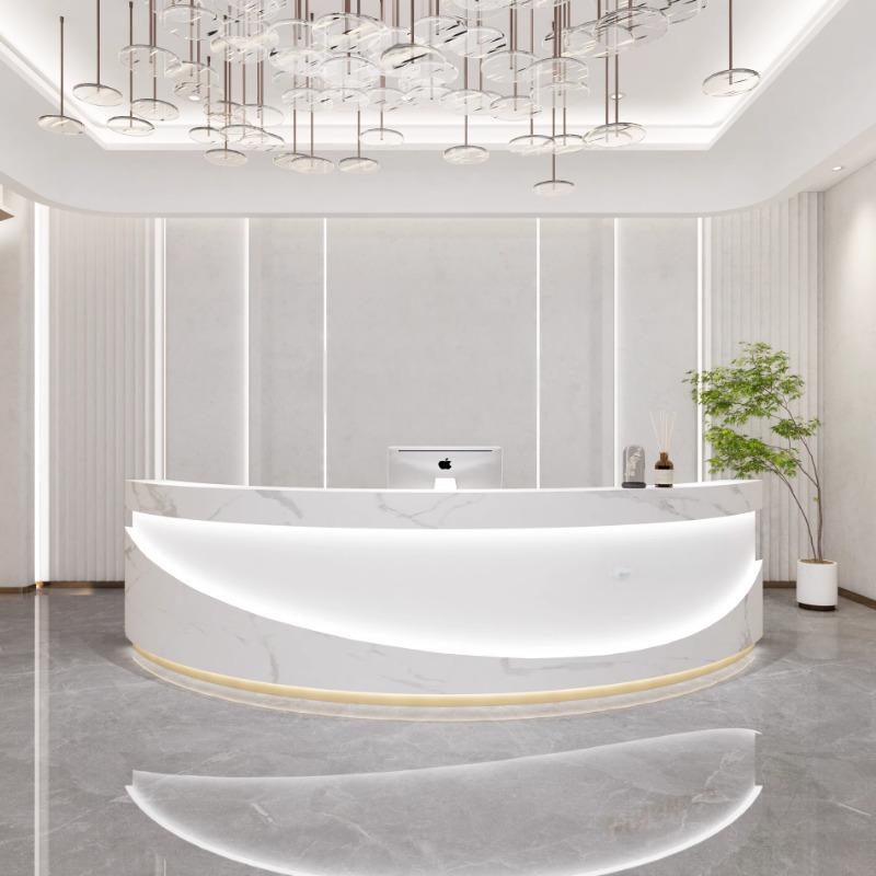 Front desk & counter&Medical Reception Desks-Kangyi artificial marble