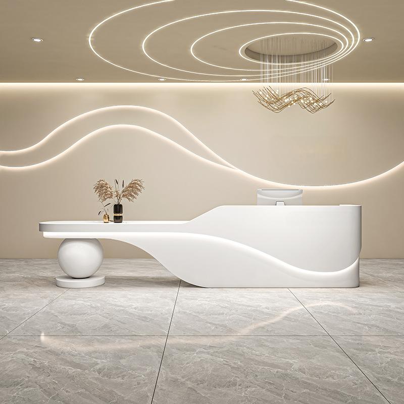 Front desk & counter&Medical Reception Desks-Kangyi artificial marble