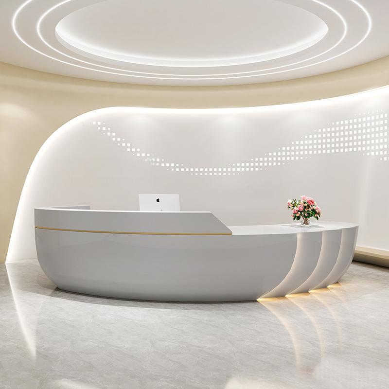 Front desk & counter&Medical Reception Desks-Kangyi artificial marble