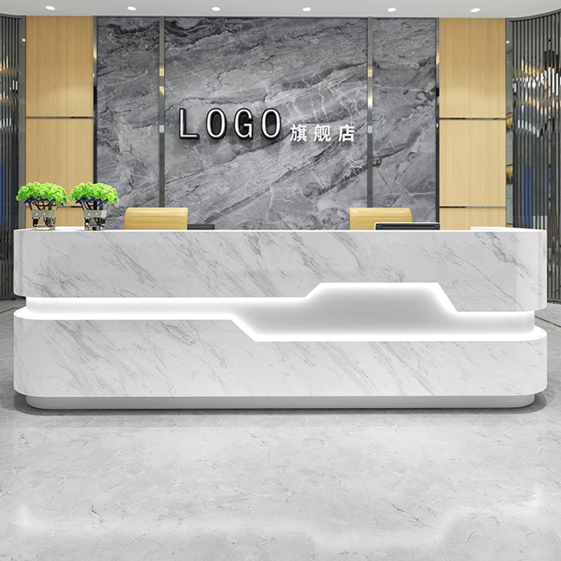 Front desk & counter&Medical Reception Desks-Kangyi artificial marble