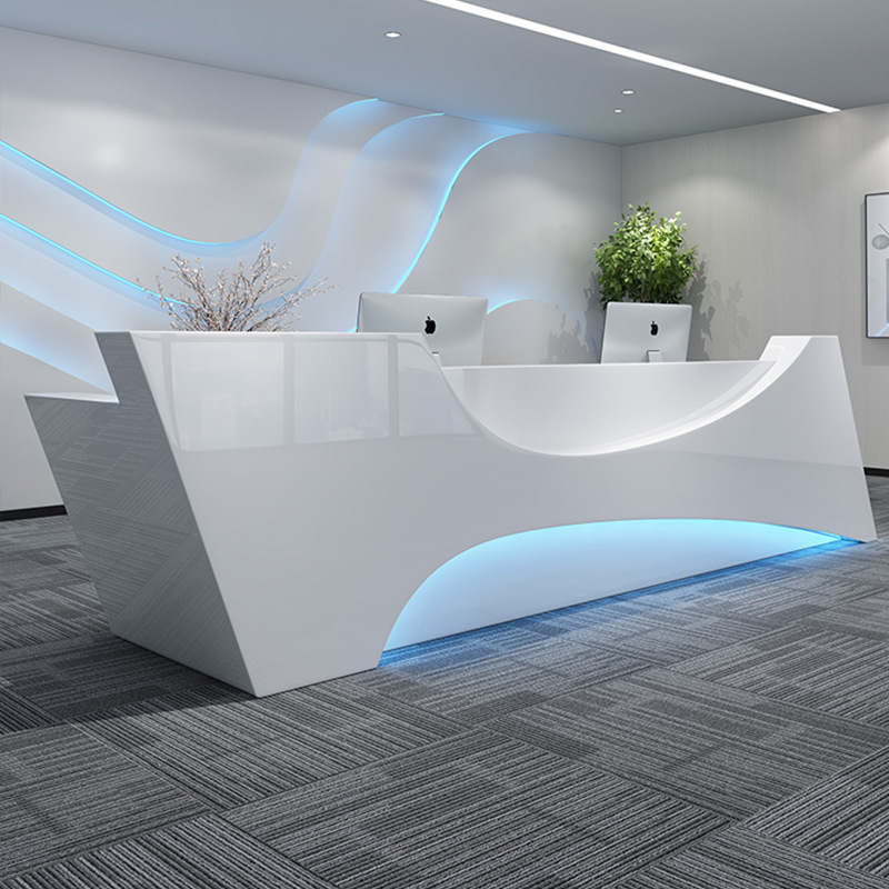 Front desk & counter&Medical Reception Desks-Kangyi artificial marble