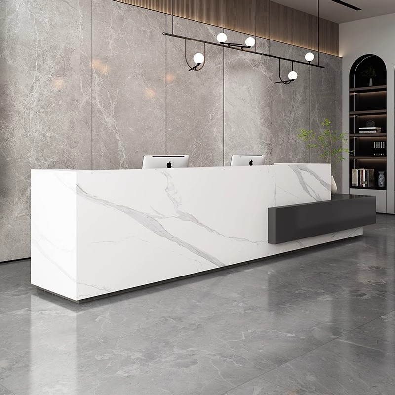 Front desk & counter&Medical Reception Desks-Kangyi artificial marble