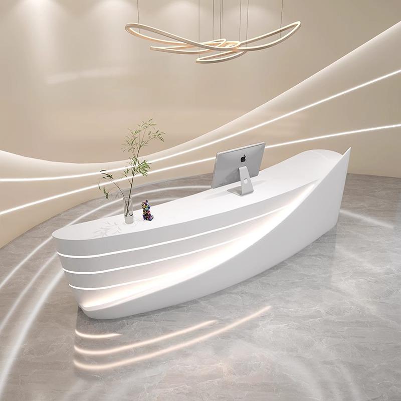 Front desk & counter&Medical Reception Desks-Kangyi artificial marble