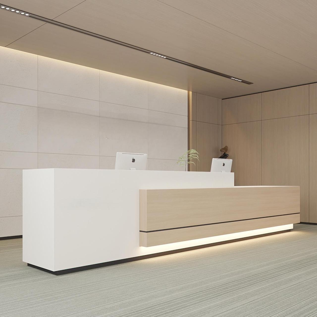 Front desk & counter&Medical Reception Desks-Kangyi artificial marble