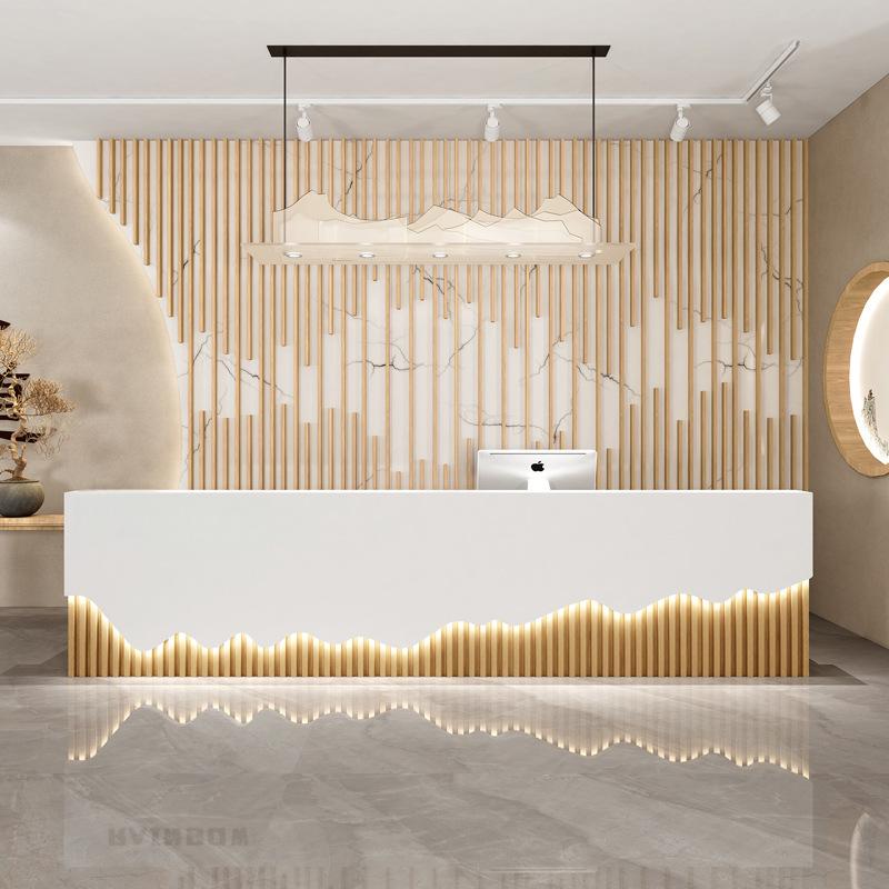 Front desk & counter&Medical Reception Desks-Kangyi artificial marble