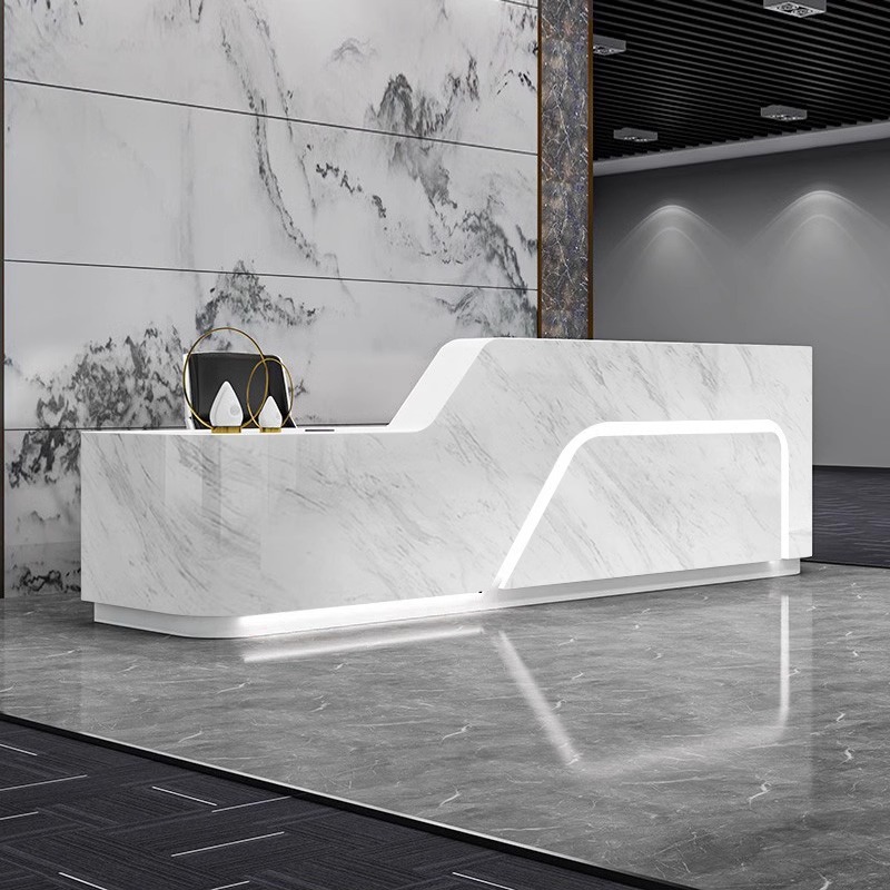 Front desk & counter&Medical Reception Desks-Kangyi artificial marble